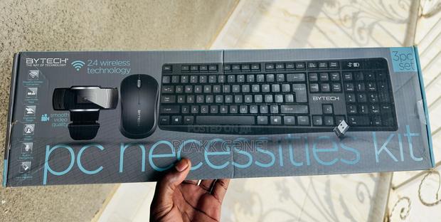 Bytech Pc Necessity Kit (3in1) Keyboard/Mouse/Camera · Photo 1