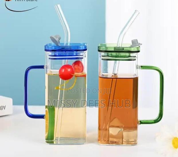 Glass Tumbler With Plastic Cover · Photo 2