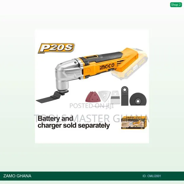Cordless Multitool 20v - Cmli2001 · Photo 1