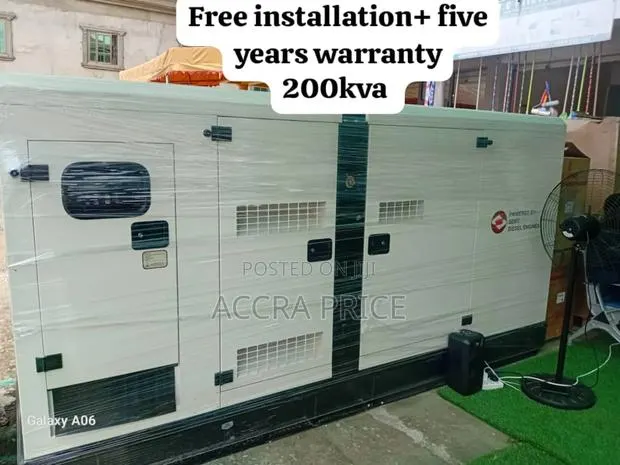 Trailblazing Generators From Uk Perkins 200kva Diesel Genset · Photo 1