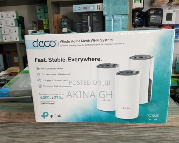 TP-Link Deco M4 (3 Pack) Whole Home Mesh Wifi System Ac1200 · Photo 1