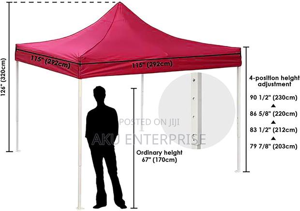 10x10 Ft Easy Pop Up Canopy Tent Business Bag Instant · Photo 2