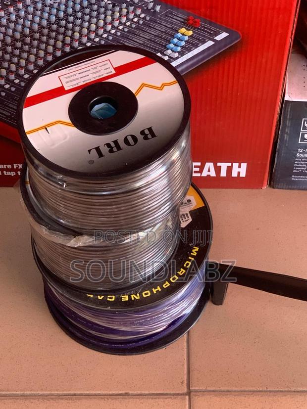 100M BORL Mono and Stereo Microphone Cable · Photo 1