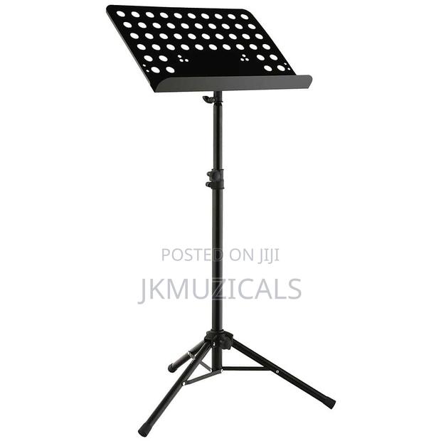Music_ Notation Stand/ Adjustable Conductor _ Sheet Stand · Photo 1
