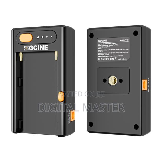 Zgcine NP-F02 NPF Battery Multi USE Charger Adapter · Photo 1