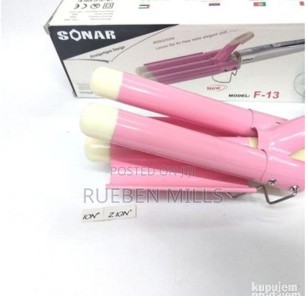 Sonar F-13 3 Barrels Hair Waver Curling Iron Tonging Machine · Photo 2
