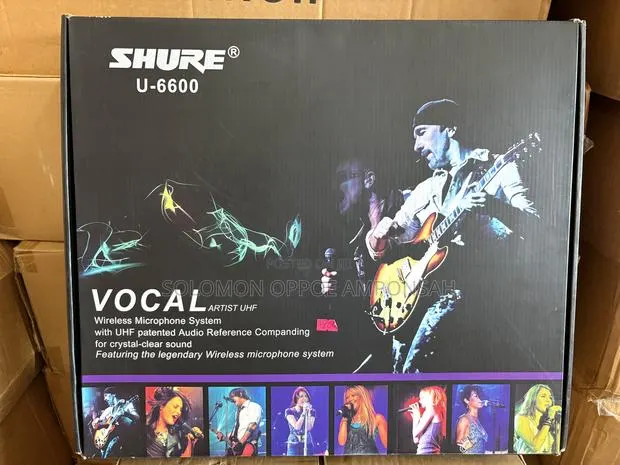 A Shure U-6600 (4-in-1) UHF Wireless Microphone System. · Photo 1