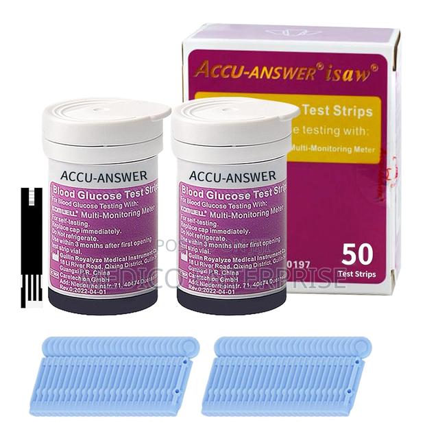 Accu Answer Blood Glucose Test Strips · Photo 2