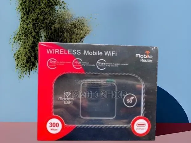 Premium High-Speed 5g Pocket Wifi Router – 300mbps · Photo 1
