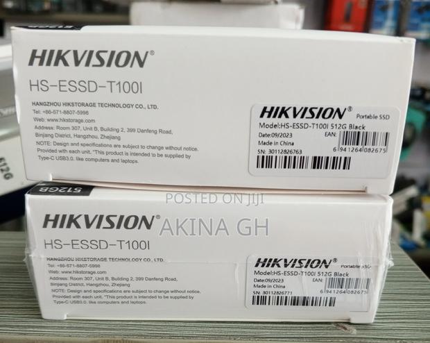 Hikvision External Portable SSD 512gb Hs-Essd-T100i · Photo 2