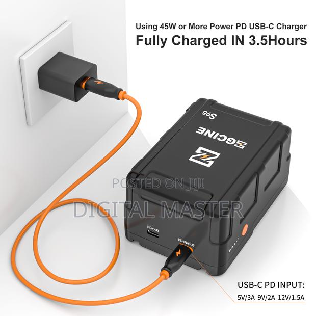 Zgcine Zg-S95 v Mount Battery 14.8V 95wh With Pd · Photo 7