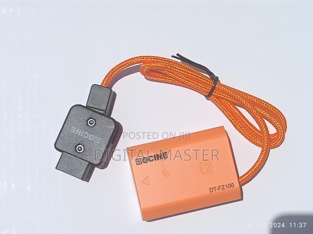 D-tap To FZ100 Dummy Battery Cable (Braided Wire) · Photo 1
