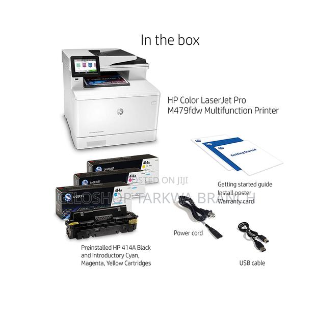 HP Color Laserjet Pro Multifunction M479fdw Wireless Laser P · Photo 3