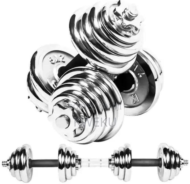 30kg Adjustable Dumbell Set · Photo 1