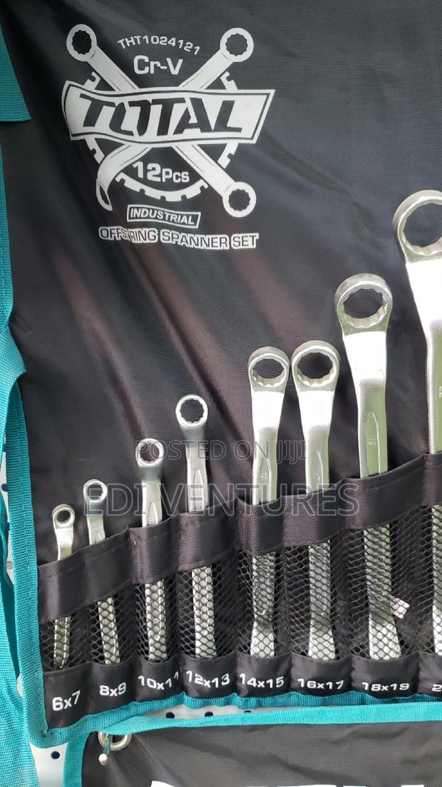 Total 12pcs Offset Ring Spanner Set · Photo 2