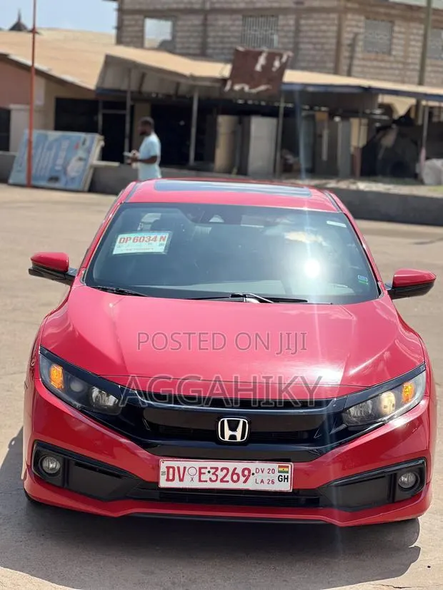 Honda Civic Sport 2021 Red · Photo 1