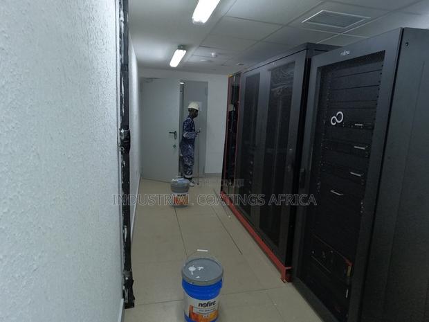Data Warehouse, Server Room Fire-Retardant Paint (Solutions) · Photo 1