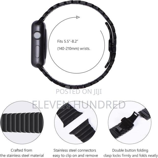 For Apple Watch Ultra 2 Series 9 8 7 6 5 4 Metal Link Bracel · Photo 2