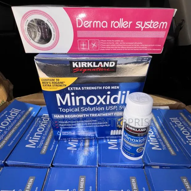 Derma Roller Plus Original Kirkland Minoxidil Liquid · Photo 1