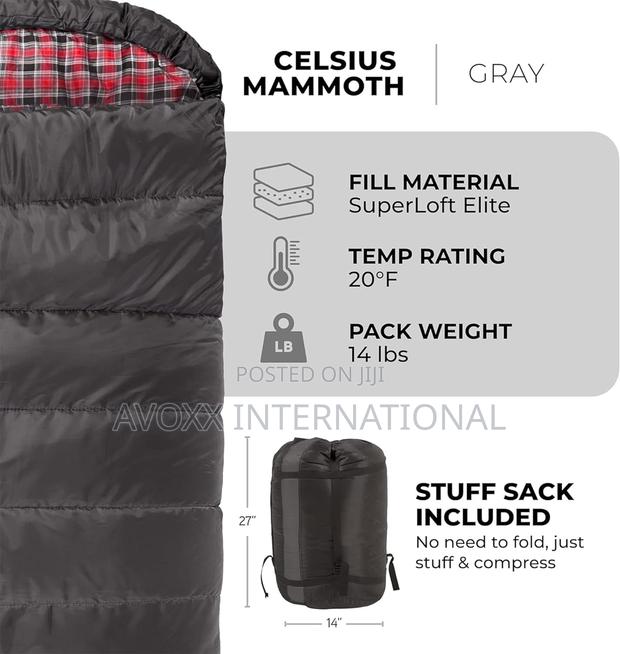 TETON Mammoth, 20 Degree and 0 Degree Sleeping Bags, Double · Photo 5