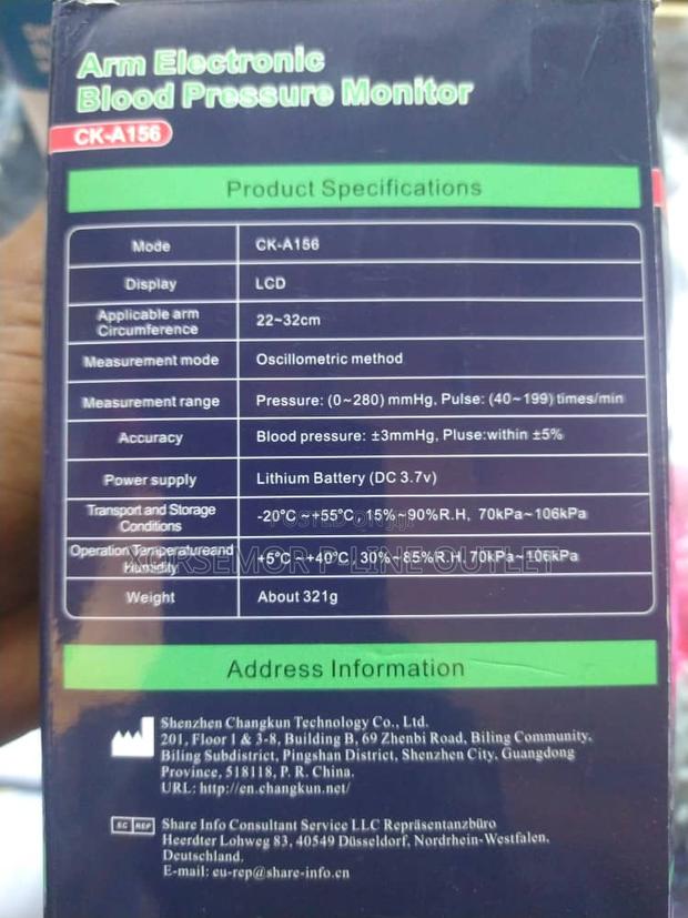 Arm Electric Bp Blood Pressure · Photo 4