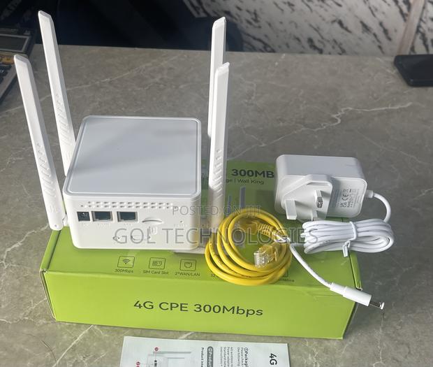 4G Indoor Sim Router 4 Antennas/Strong Coverage/Wall King · Photo 2