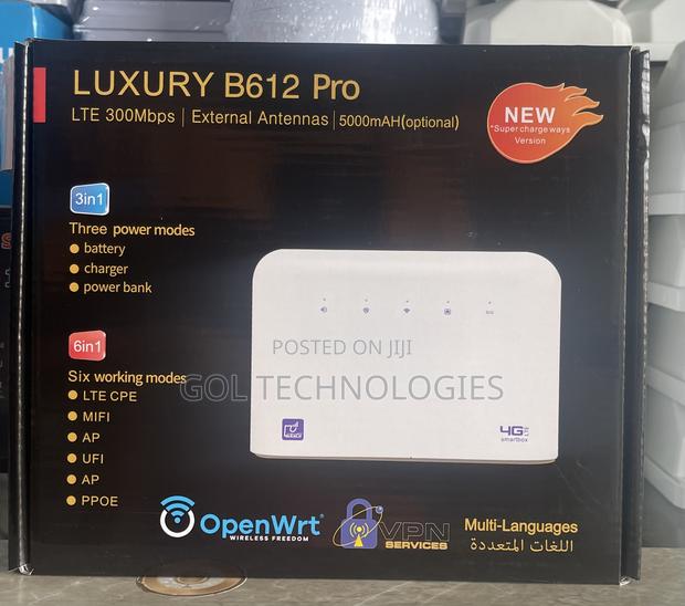 4G Router Luxury B612 Pro 4G LTE Smartbox 5000mah Battery · Photo 1
