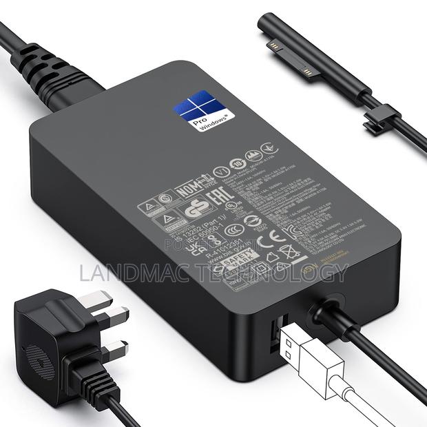 15v 4a 65w,48w, 45w Charger for Microsoft Surfac · Photo 1