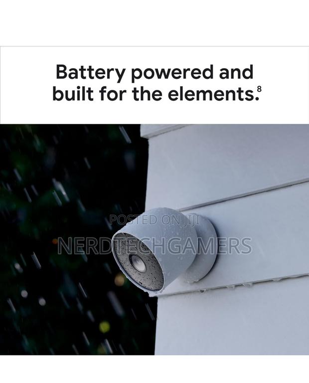 Google Nest Cam (Outdoor/Indoor, Battery) Security Camera - · Photo 3