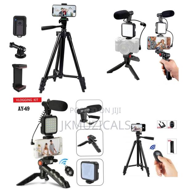 Tripod Stand With Light_ Video Making Kits · Photo 1