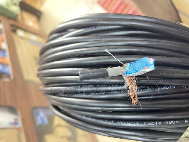 Cat6 100M Outdoor SFTP Cable Double Coated · Photo 2