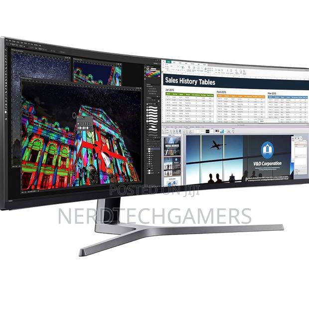 SAMSUNG 49-Inch CHG90 144hz Curved Gaming Monitor · Photo 1