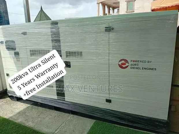 200kva Diesel Silent Engine Perkins Smooth Running Generator · Photo 1