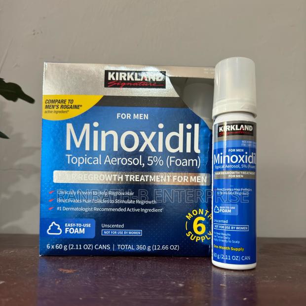 Original 5% Minoxidil Foam for Beard and Baldness · Photo 1