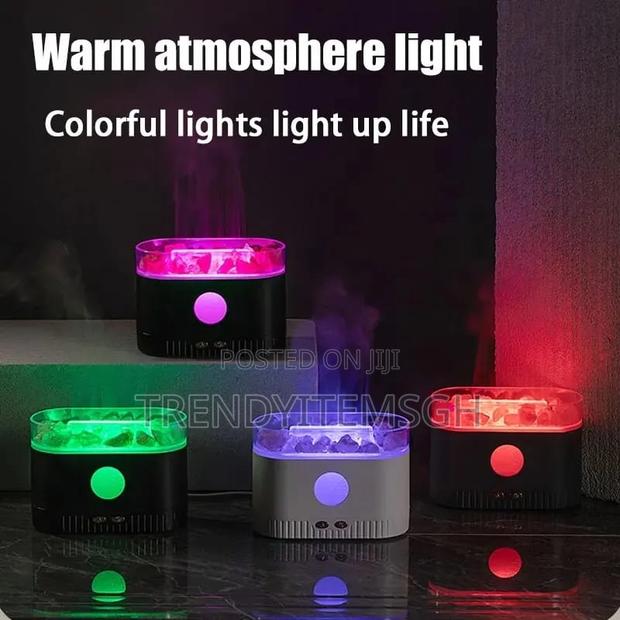 Crystal Salt Stone Flame Aromatic Diffuser · Photo 5