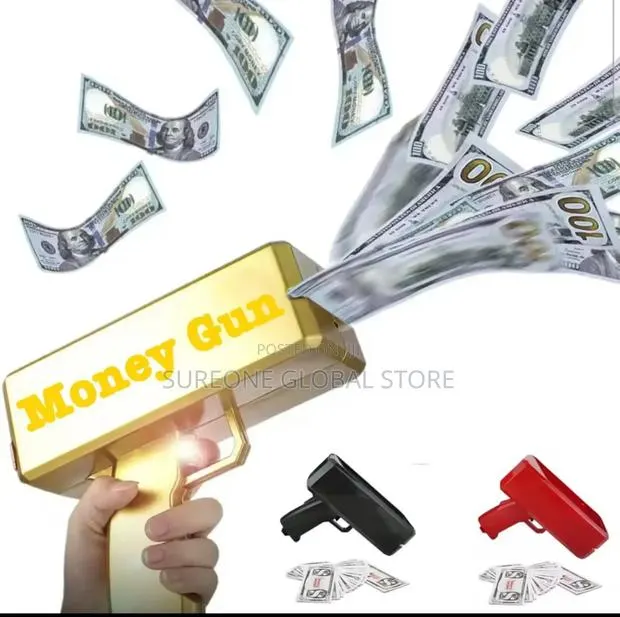 Shoot Money Gun Toy Funny Part · Photo 1