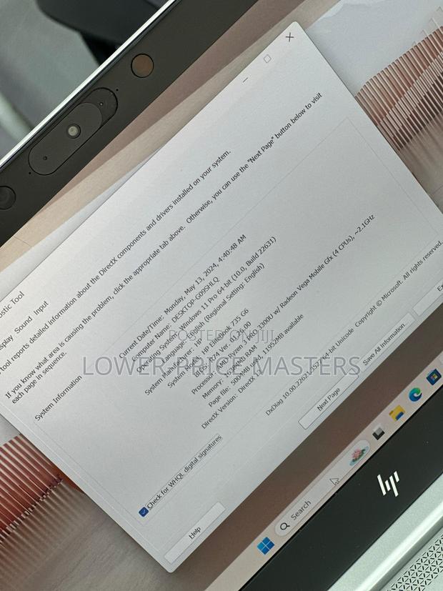 New Laptop HP EliteBook 735 G5 16GB AMD Ryzen SSD 256GB · Photo 4