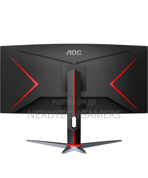 AOC CU34G2X 34" Curved Frameless Immersive Gaming Monitor, · Photo 4