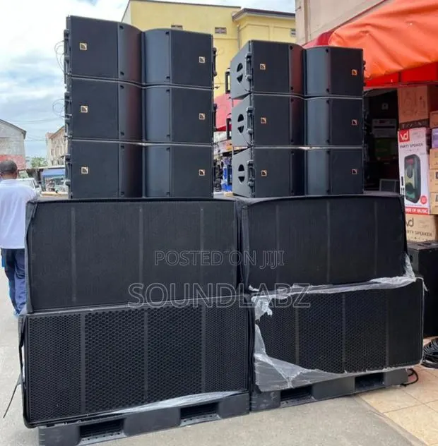 3pair Kara 12inches Line Array With 21inches & 18inches Subs Setup · Photo 1