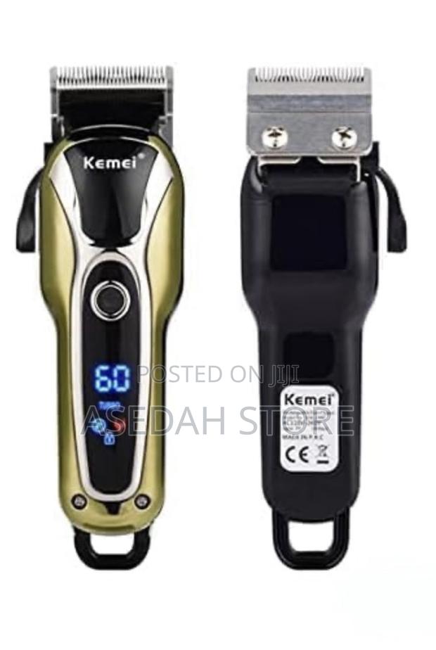 Rechargeable Professional Clipper Kemei · Photo 3