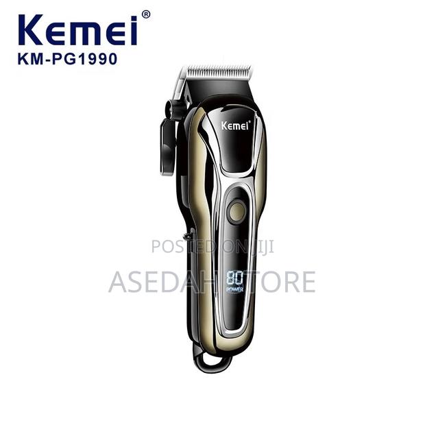 Rechargeable Professional Clipper Kemei · Photo 5