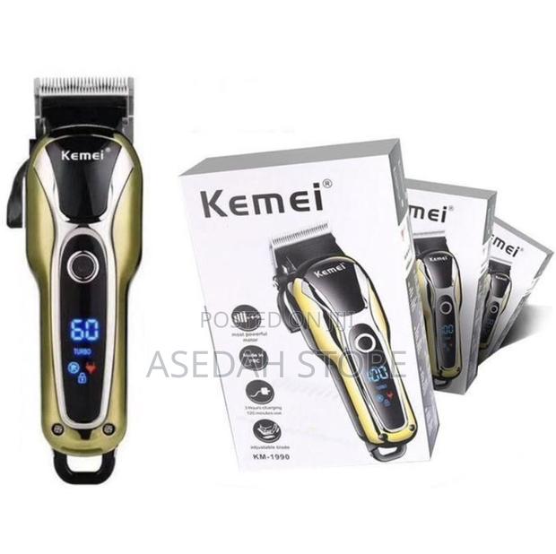 Rechargeable Professional Clipper Kemei · Photo 1