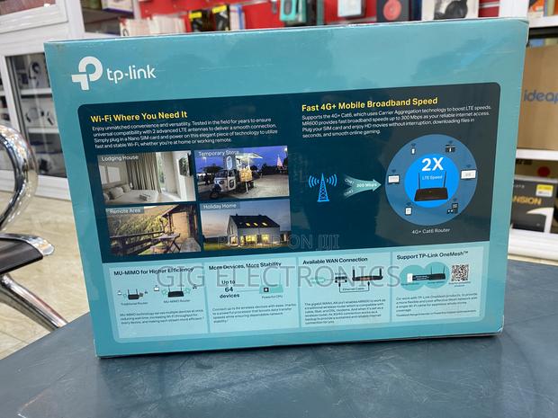 Tp-Link Archer Mr600 4g+ Wi-Fi Router Dual Band Sim Slot · Photo 4