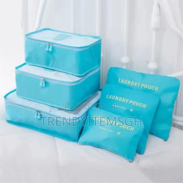 6pcs Waterproof Travel Luggage Organizer Storage Bag · Photo 1