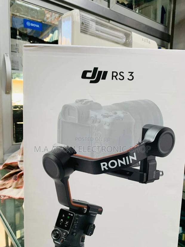 Quality DJI RS 3-Axis Gimbal for DSLR Mirrorless Camera. · Photo 1