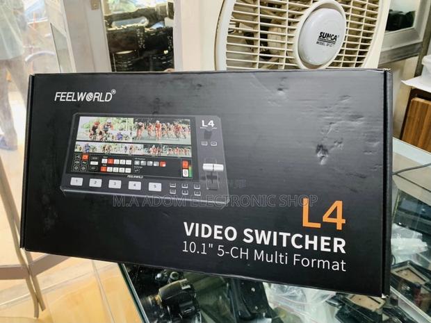 Original FEELWORLD L4 Multi Camera Video Mixer Switcher. · Photo 1