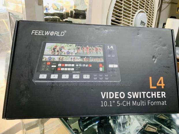 Quality FEELWORLD L4 Multi Camera Video Mixer Switcher. · Photo 1