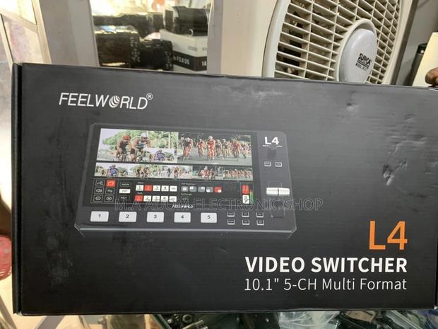 Affordable FEELWORLD L4 Multi Camera Video Mixer Switcher. · Photo 1