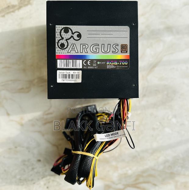 Argus 700w Poweful Rgb Gaming Power Supply · Photo 4
