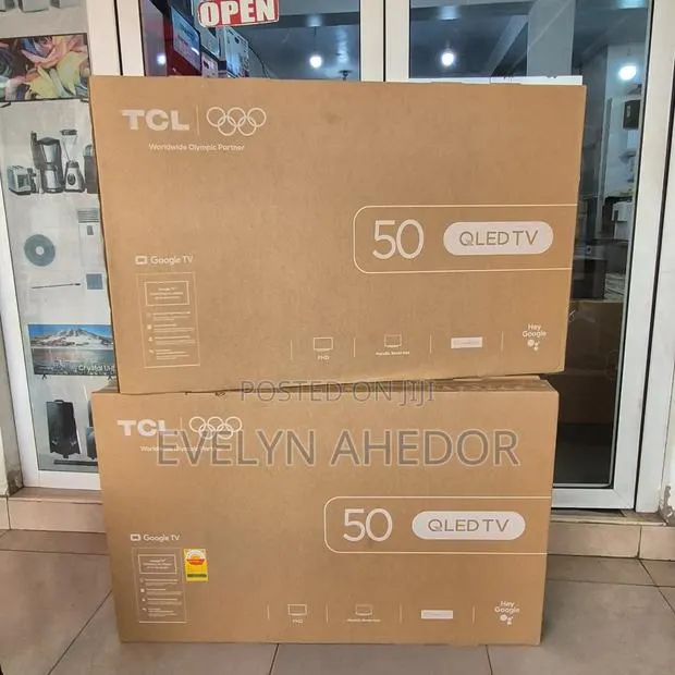 Advanced TCL 50 Inches Smart Qled TV Fresh in Box Brand New for Sale · Photo 1